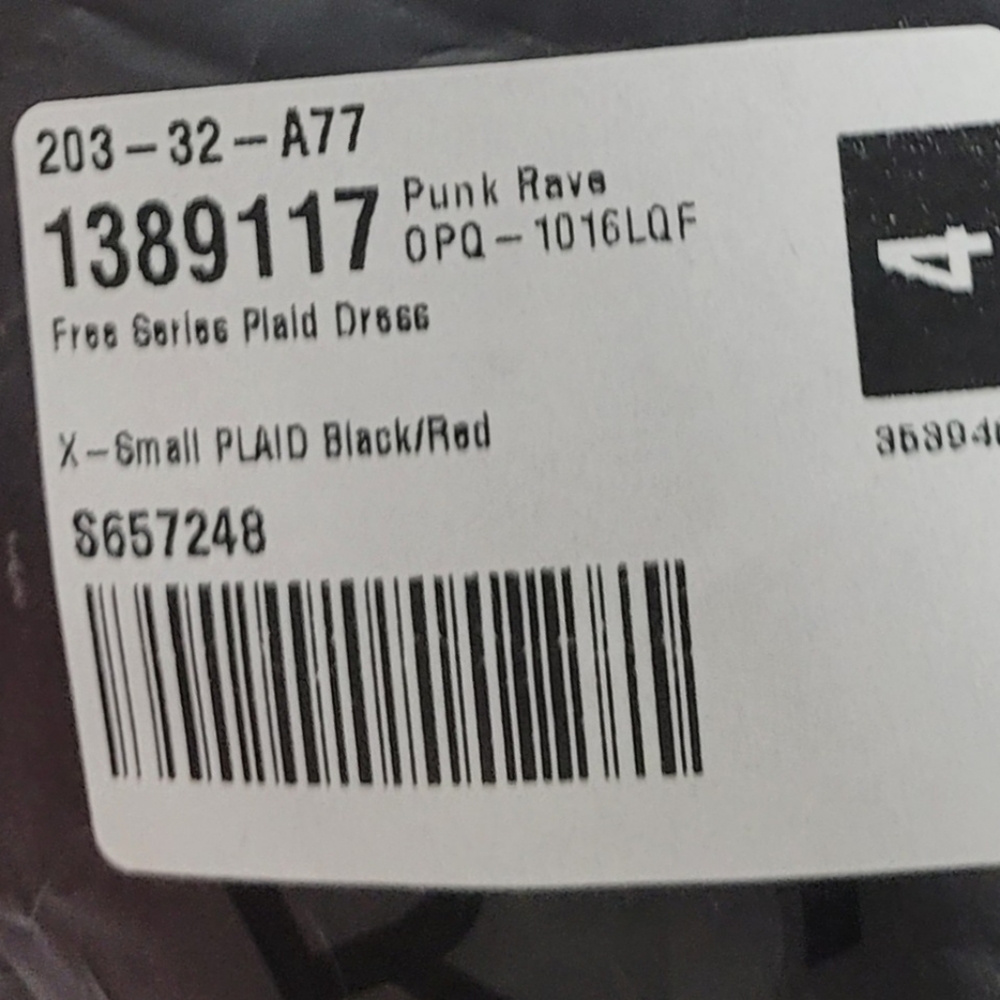 Punk Rave Plaid Dress - Picture 12 of 13